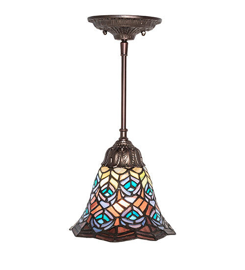 Meyda Tiffany Tiffany Peacock Feather 82421 Pendant Light -