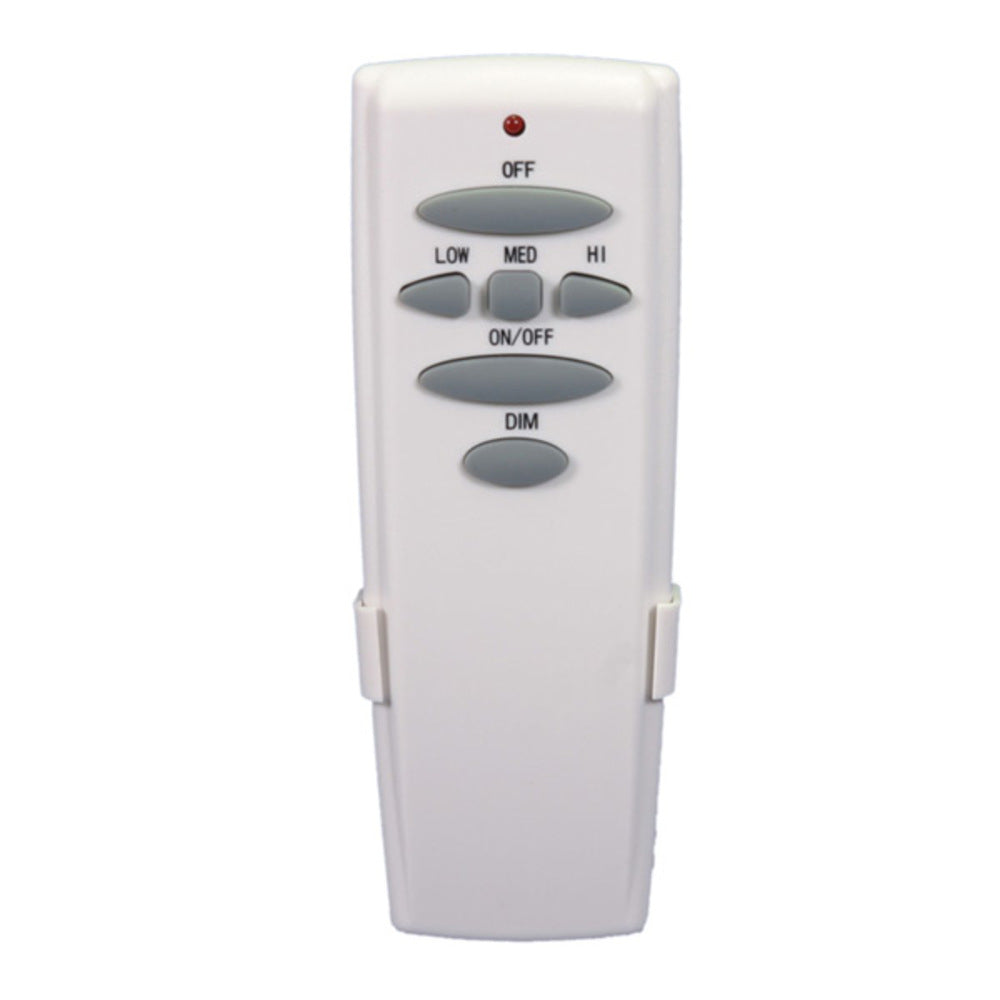 Homenhancements WC-3-WH Control Remote Control For Ceiling Fan W/Light Dimmer Ceiling Fan White