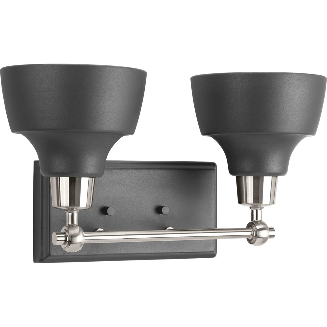 Progress Bramlett P300040-009 Bath Vanity Light 16 in. wide - Brushed Nickel