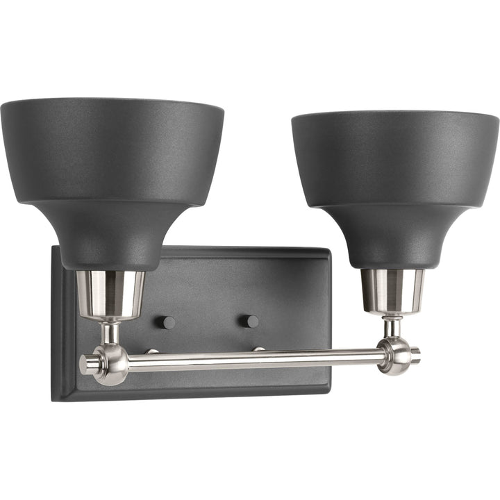 Progress Bramlett P300040-009 Bath Vanity Light 16 in. wide - Brushed Nickel