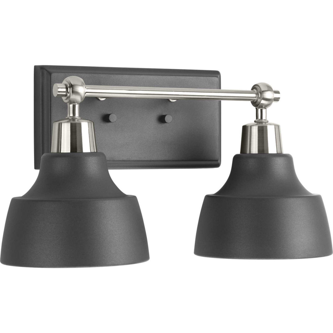Progress Bramlett P300040-009 Bath Vanity Light 16 in. wide - Brushed Nickel