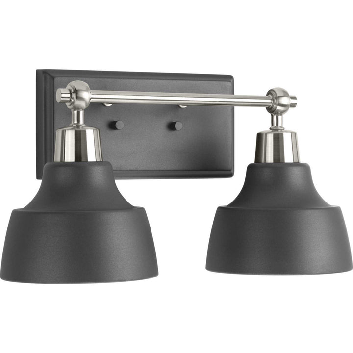 Progress Bramlett P300040-009 Bath Vanity Light 16 in. wide - Brushed Nickel