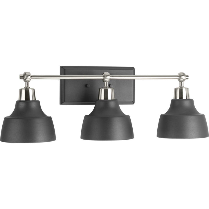Progress Bramlett P300041-009 Bath Vanity Light 25 in. wide - Brushed Nickel
