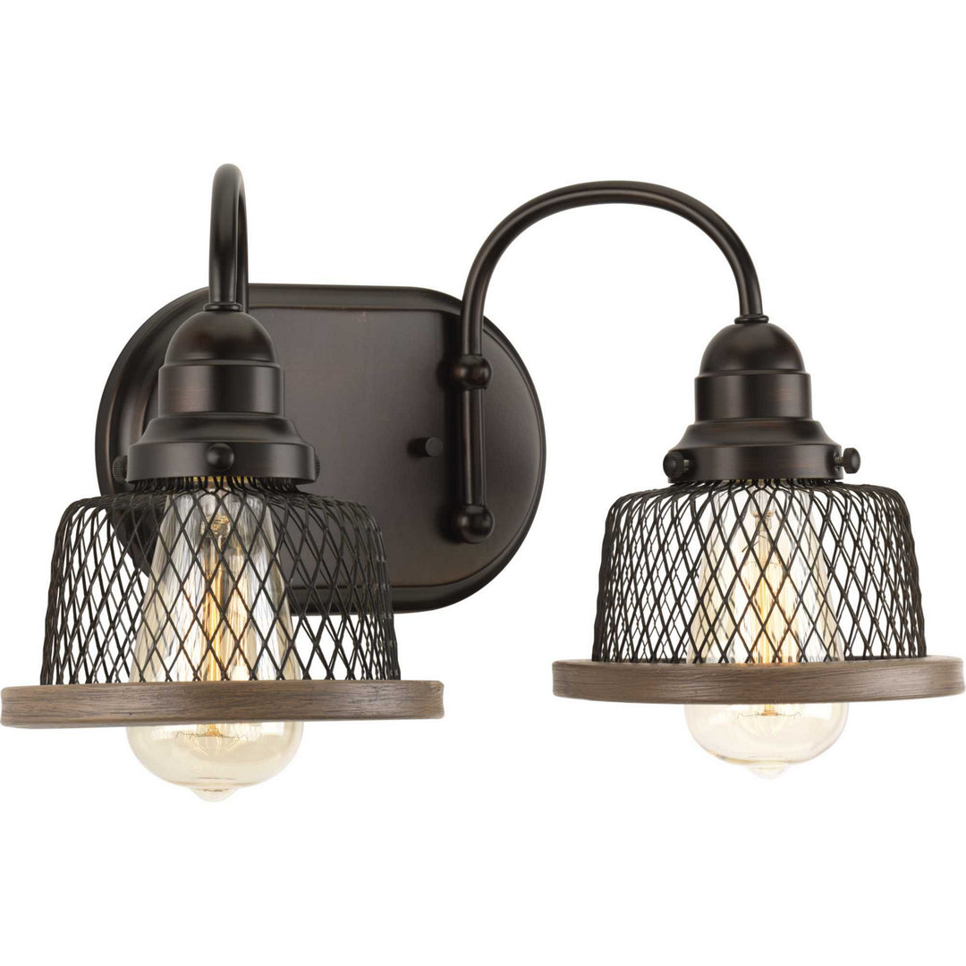 Progress Tilley P300043-020 Bath Vanity Light 15 in. wide - Antique Bronze