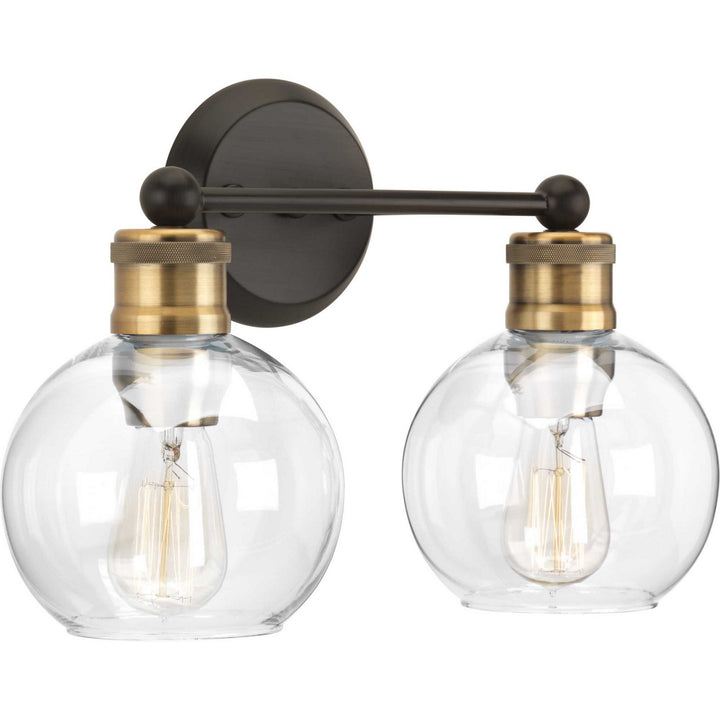 Progress Hansford P300050-020 Bath Vanity Light 16 in. wide - Antique Bronze
