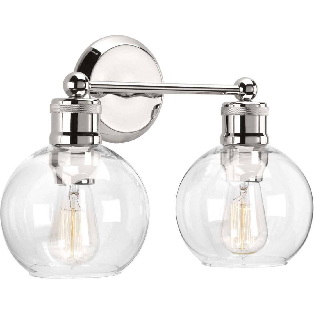 Progress Hansford P300050-104 Bath Vanity Light 16 in. wide - Polished Nickel