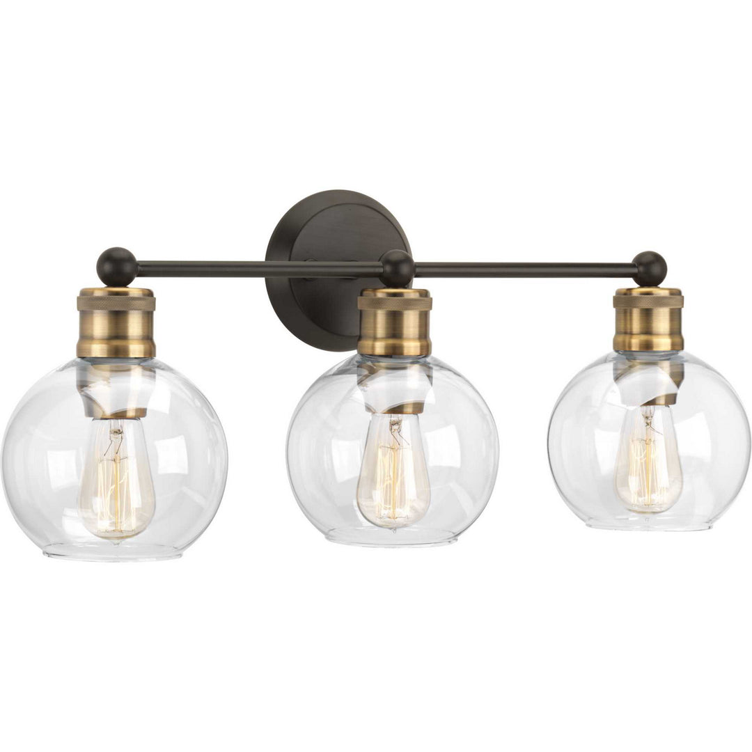 Progress Hansford P300051-020 Bath Vanity Light 25 in. wide - Antique Bronze