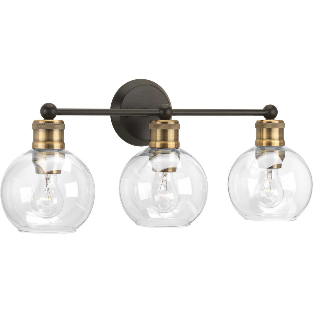 Progress Hansford P300051-020 Bath Vanity Light 25 in. wide - Antique Bronze