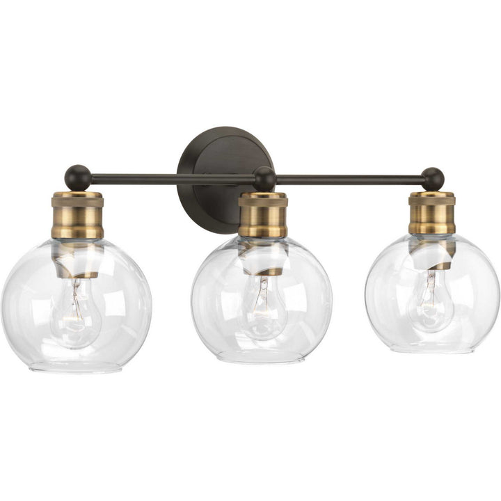Progress Hansford P300051-020 Bath Vanity Light 25 in. wide - Antique Bronze