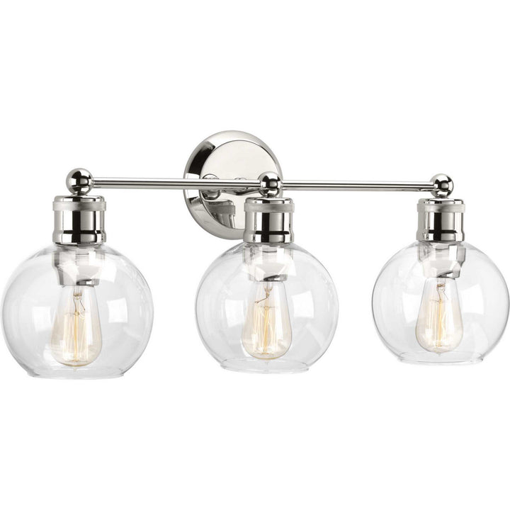 Progress Hansford P300051-104 Bath Vanity Light 25 in. wide - Polished Nickel