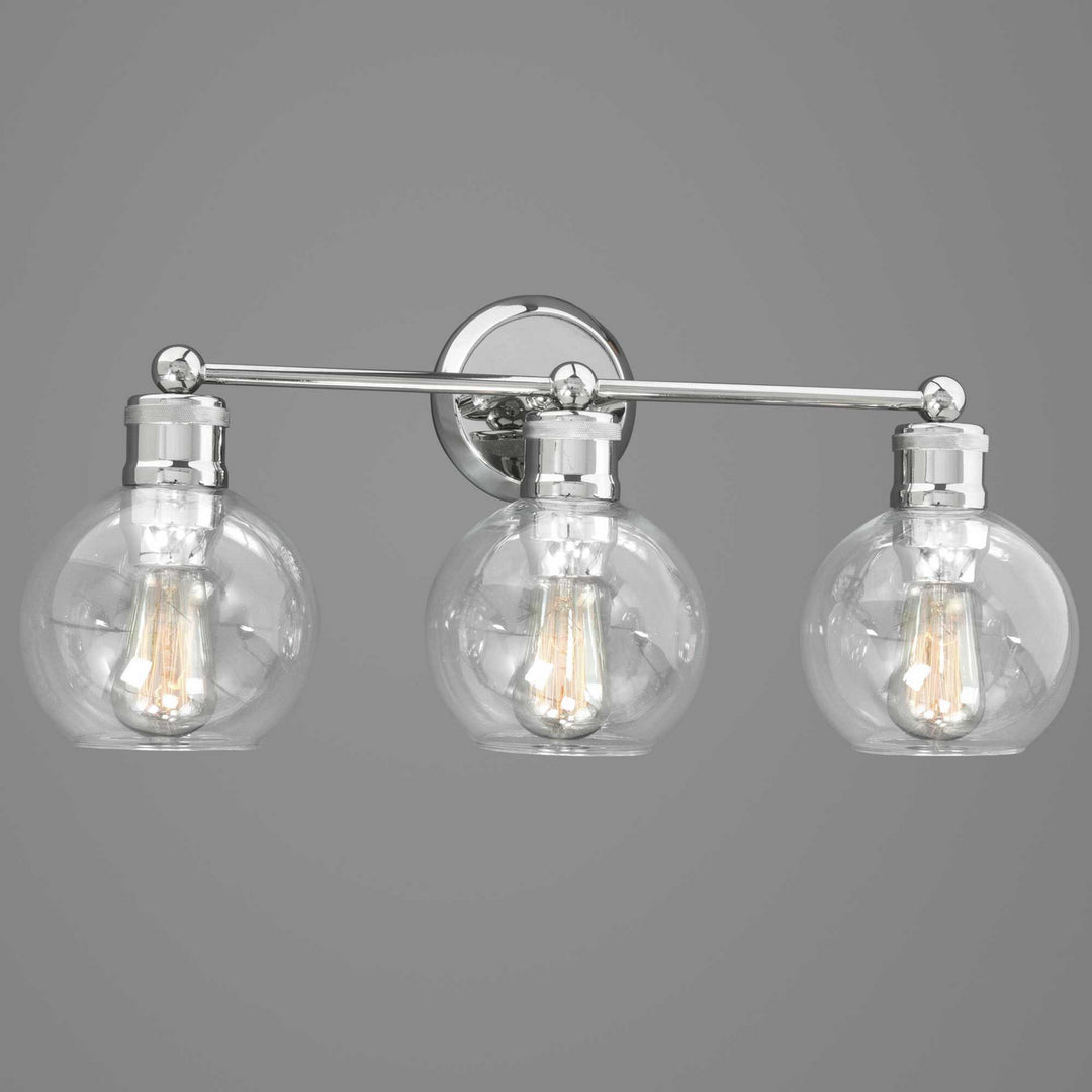 Progress Hansford P300051-104 Bath Vanity Light 25 in. wide - Polished Nickel