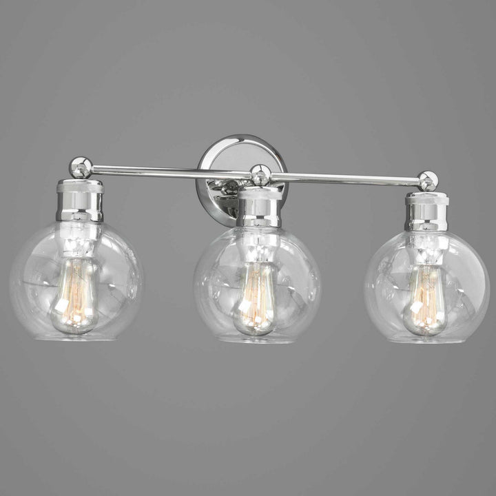 Progress Hansford P300051-104 Bath Vanity Light 25 in. wide - Polished Nickel