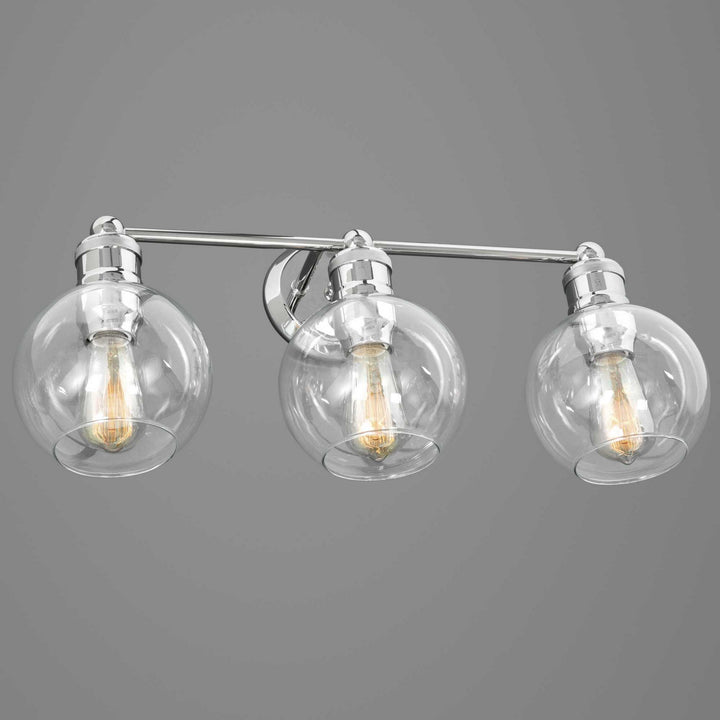 Progress Hansford P300051-104 Bath Vanity Light 25 in. wide - Polished Nickel