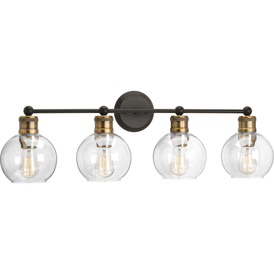 Progress Hansford P300052-020 Bath Vanity Light 34 in. wide - Antique Bronze