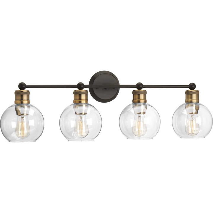 Progress Hansford P300052-020 Bath Vanity Light 34 in. wide - Antique Bronze