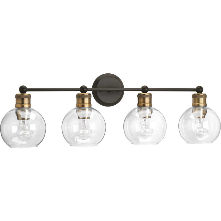 Progress Hansford P300052-020 Bath Vanity Light 34 in. wide - Antique Bronze