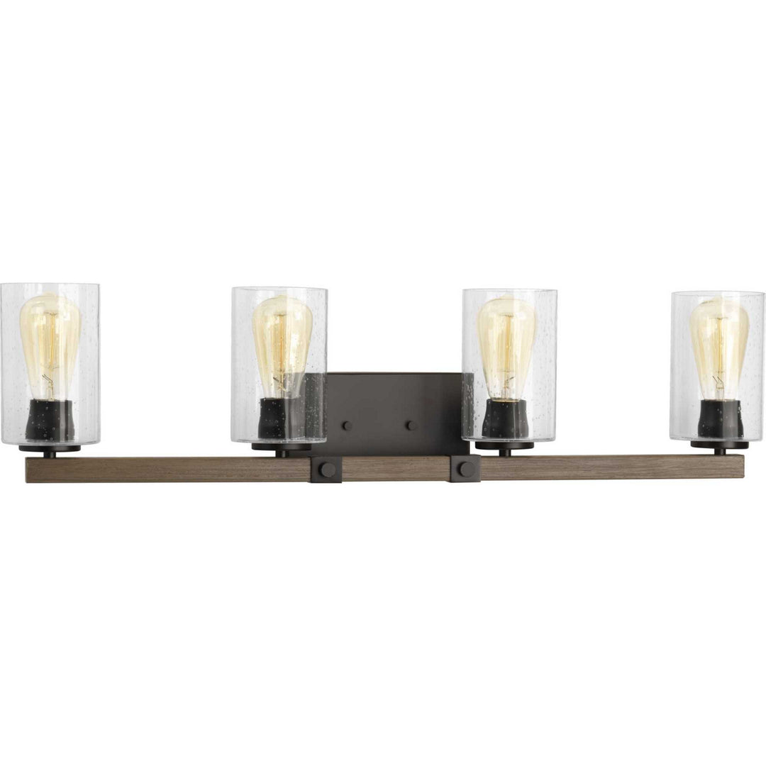 Progress Barnes Mill P300069-020 Bath Vanity Light 33 in. wide - Antique Bronze