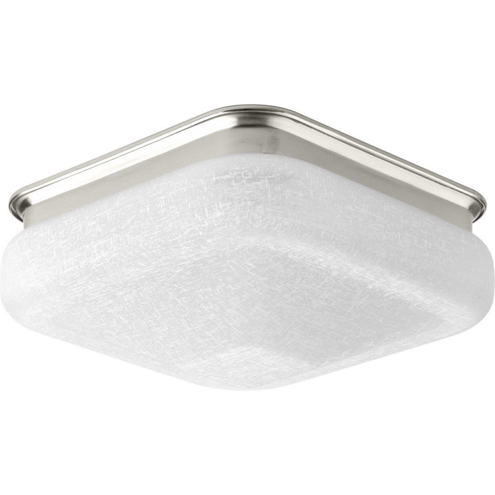 Progress LED SqFM P350024-009-30 Ceiling Light - Brushed Nickel