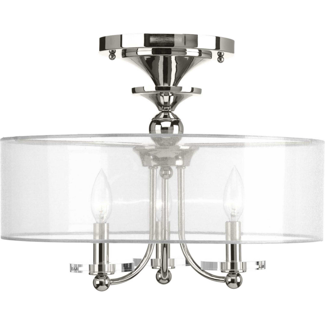 Progress Marche' P350029-104 Ceiling Light - Polished Nickel