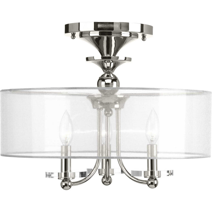 Progress Marche' P350029-104 Ceiling Light - Polished Nickel