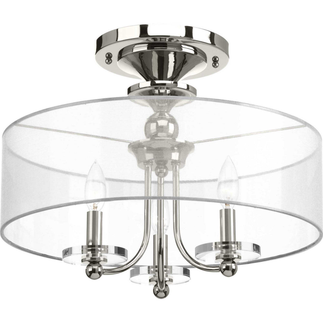 Progress Marche' P350029-104 Ceiling Light - Polished Nickel