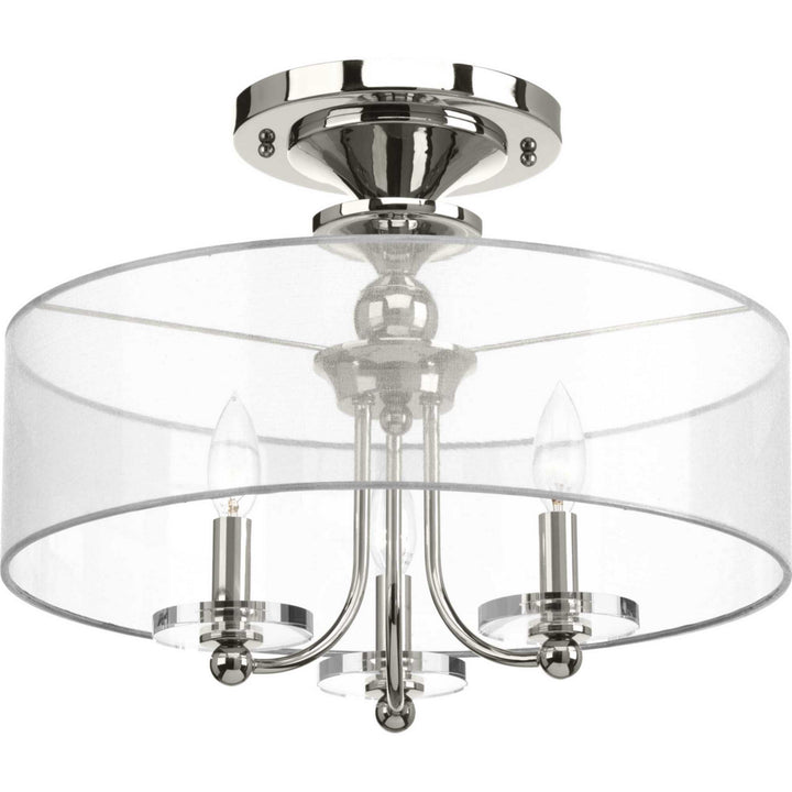 Progress Marche' P350029-104 Ceiling Light - Polished Nickel
