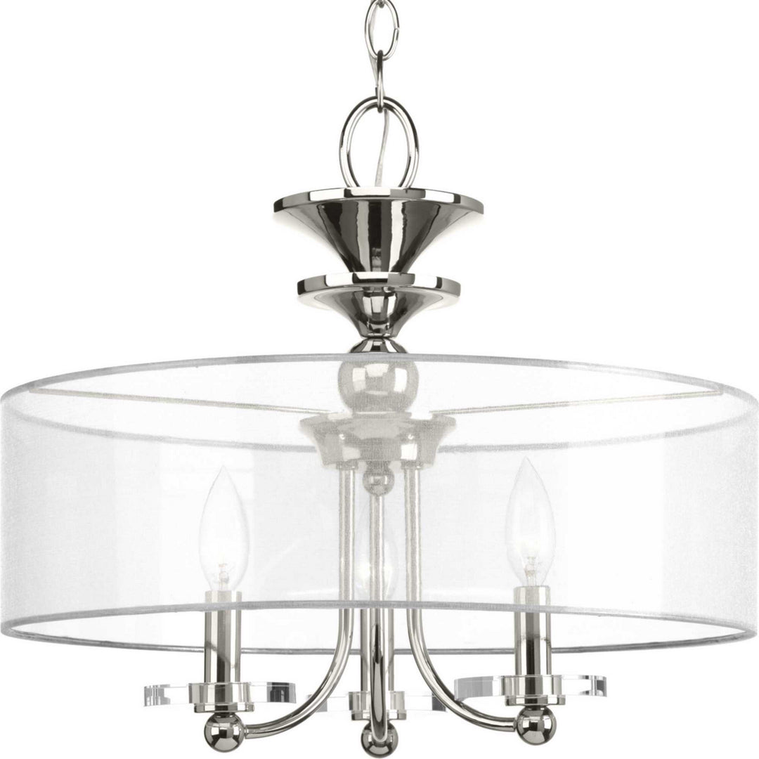 Progress Marche' P350029-104 Ceiling Light - Polished Nickel