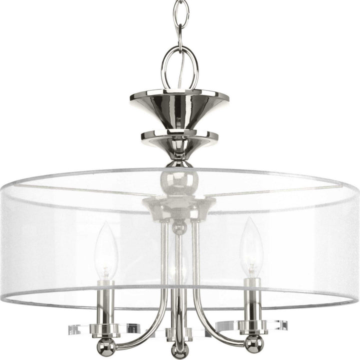 Progress Marche' P350029-104 Ceiling Light - Polished Nickel