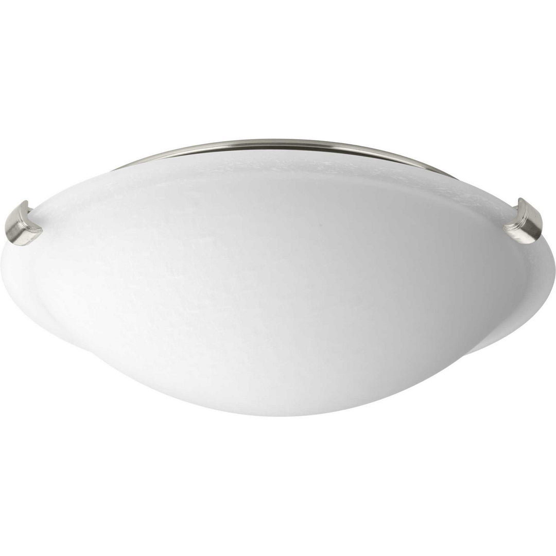 Progress Linen Dome Led P350055-009-30 Ceiling Light - Brushed Nickel