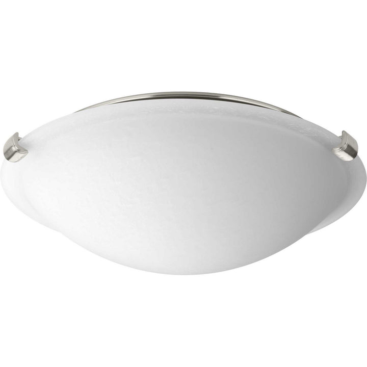 Progress Linen Dome Led P350055-009-30 Ceiling Light - Brushed Nickel
