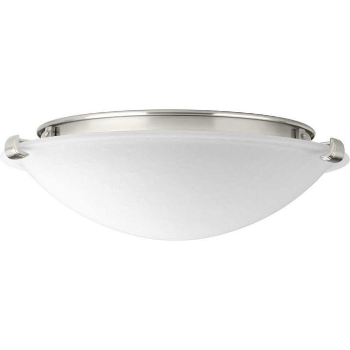 Progress Linen Dome Led P350055-009-30 Ceiling Light - Brushed Nickel
