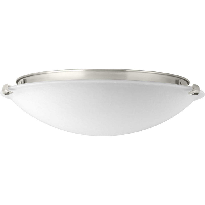 Progress Linen Dome Led P350056-009-30 Ceiling Light - Brushed Nickel