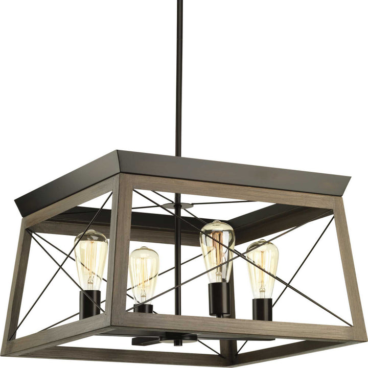 Progress Briarwood P400047-020 Chandelier Light - Antique Bronze