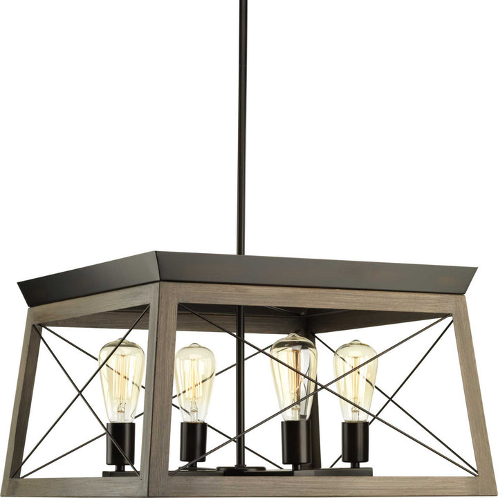 Progress Briarwood P400047-020 Chandelier Light - Antique Bronze