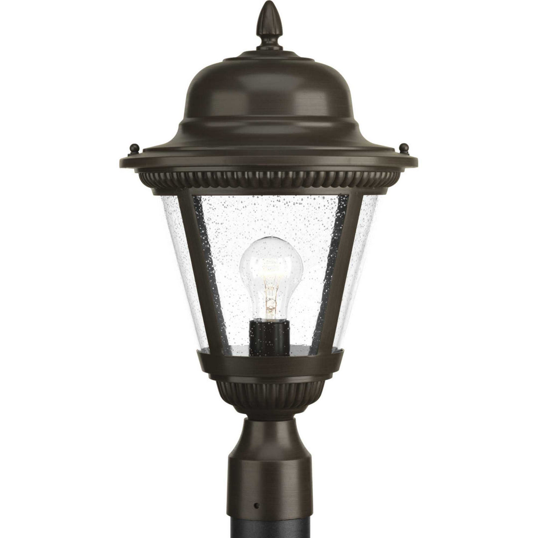 Progress Lighting P5458-20 Westport One Light Post Lantern Outdoor Bronze / Dark