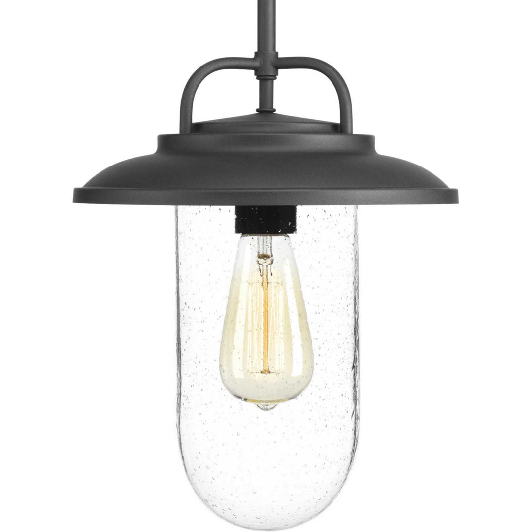 Progress Lighting P550019-031 Beaufort One Light Hanging Lantern Outdoor Bronze / Dark