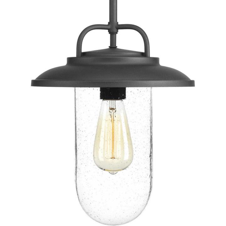 Progress Lighting P550019-031 Beaufort One Light Hanging Lantern Outdoor Bronze / Dark