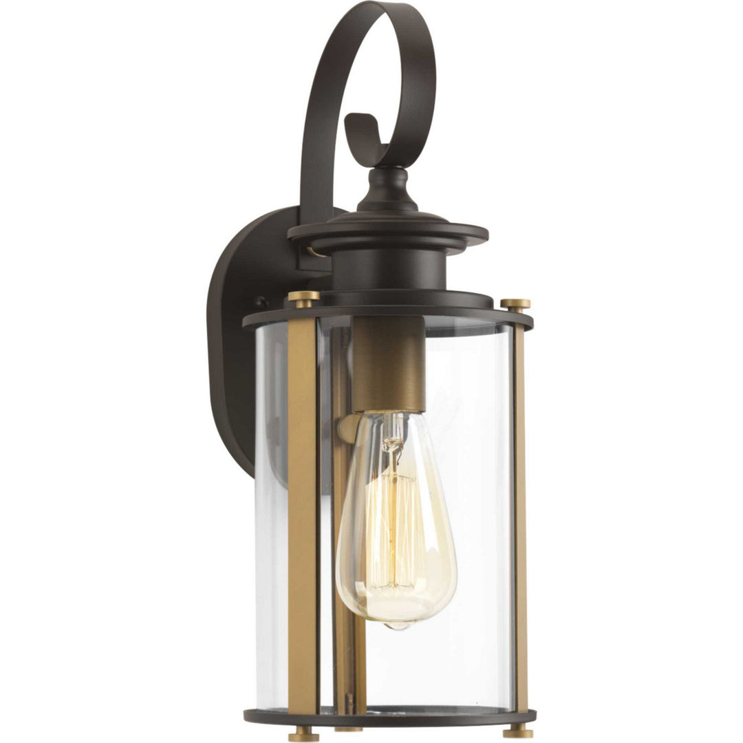 Progress Lighting P560036-020 Squire One Light Wall Lantern Outdoor Bronze / Dark