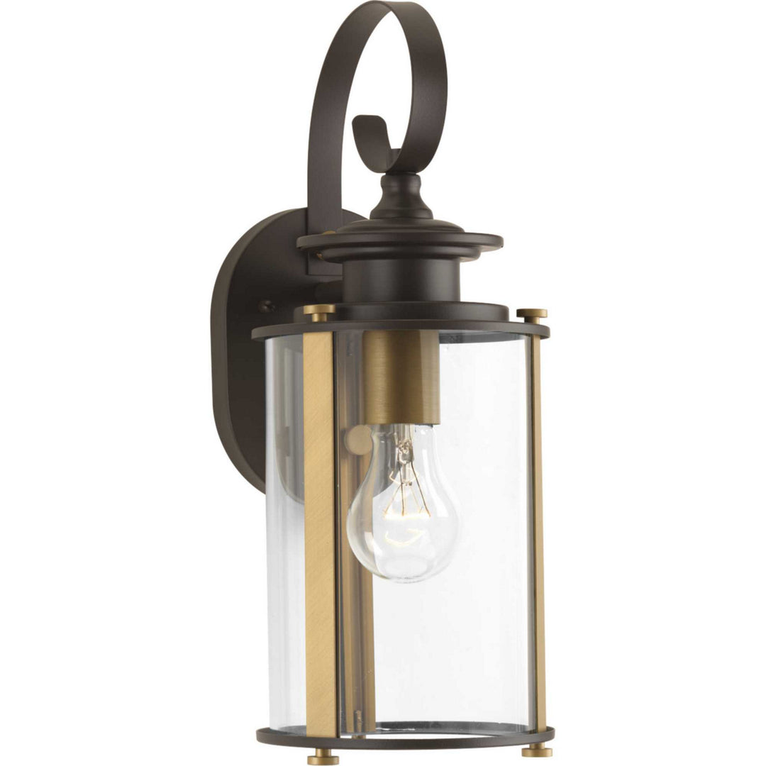 Progress Lighting P560036-020 Squire One Light Wall Lantern Outdoor Bronze / Dark