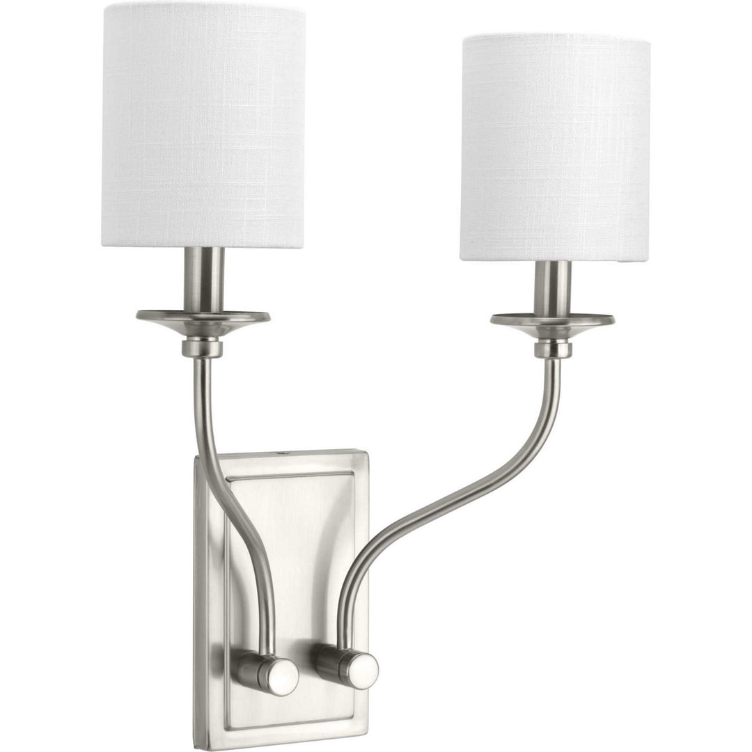 Progress Bonita P710019-009 Wall Light - Brushed Nickel