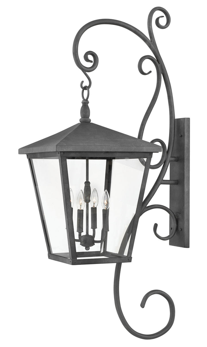 Hinkley Lighting 1439DZ-LL  Trellis Outdoor Aged Zinc