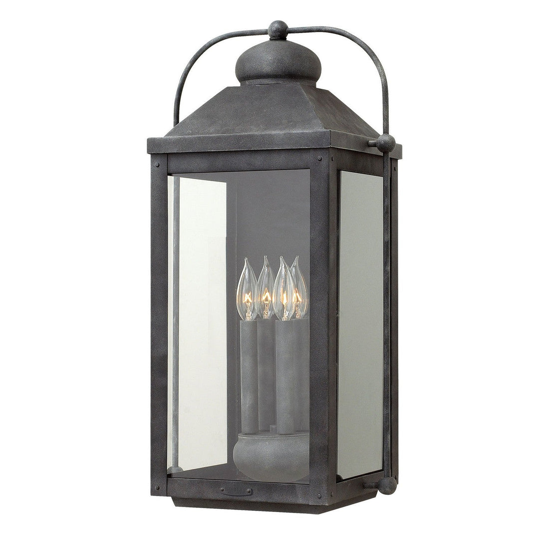 Hinkley Lighting 1858DZ-LL  Anchorage Outdoor Aged Zinc