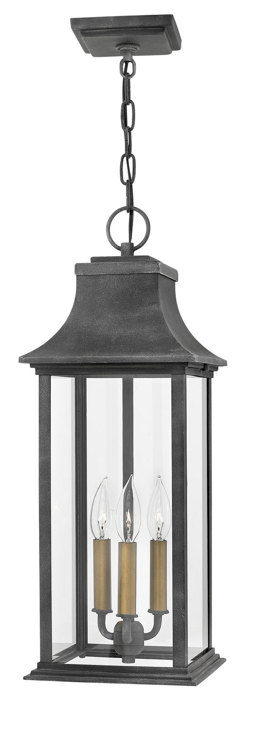 Hinkley Lighting 2932DZ  Adair Outdoor Aged Zinc