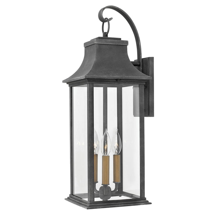 Hinkley Lighting 2935DZ  Adair Outdoor Aged Zinc