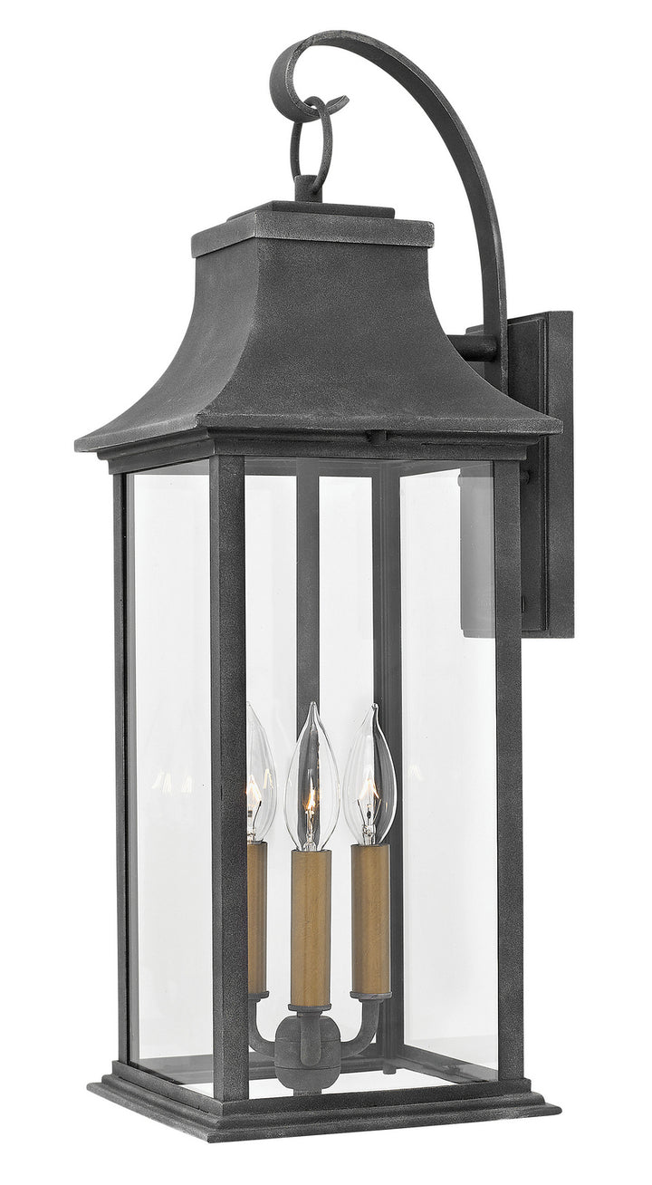 Hinkley Lighting 2935DZ  Adair Outdoor Aged Zinc