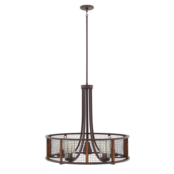 Hinkley Beckett 29616IR Chandelier Light - Iron Rust