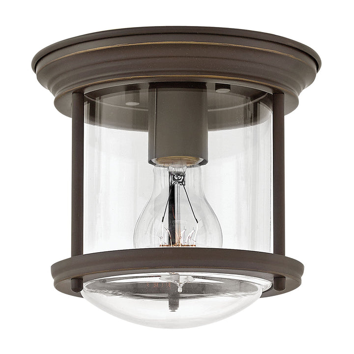 Hinkley Hadley 3300OZ-CL Ceiling Light - Oil Rubbed Bronze with Clear glass