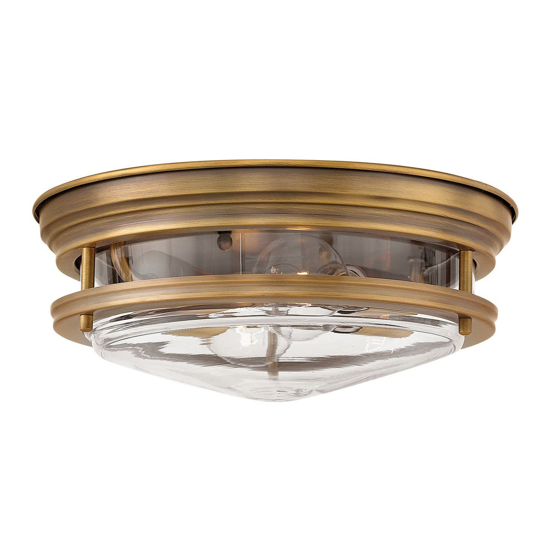 Hinkley Hadley 3302BR-CL Ceiling Light - Brushed Bronze with Clear glass