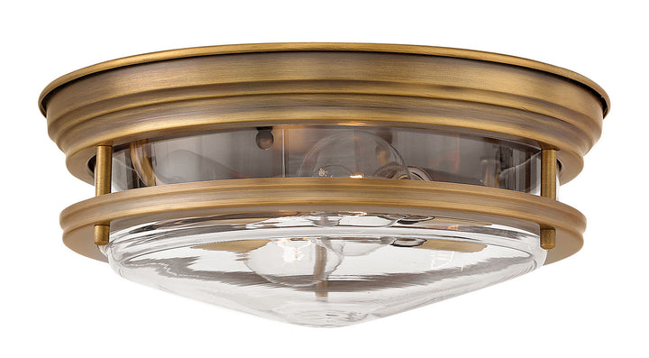 Hinkley Hadley 3302BR-CL Ceiling Light - Brushed Bronze with Clear glass