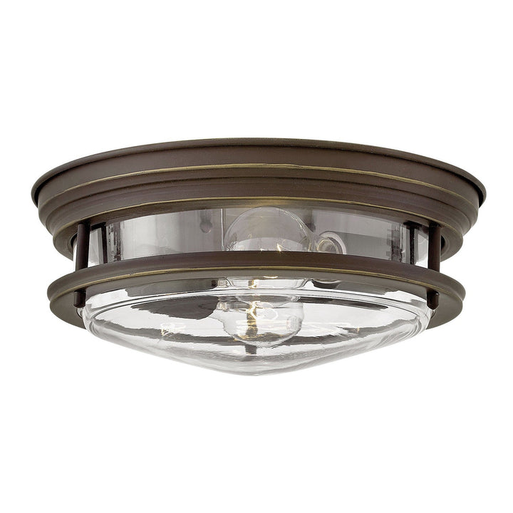 Hinkley Hadley 3302OZ-CL Ceiling Light - Oil Rubbed Bronze with Clear glass